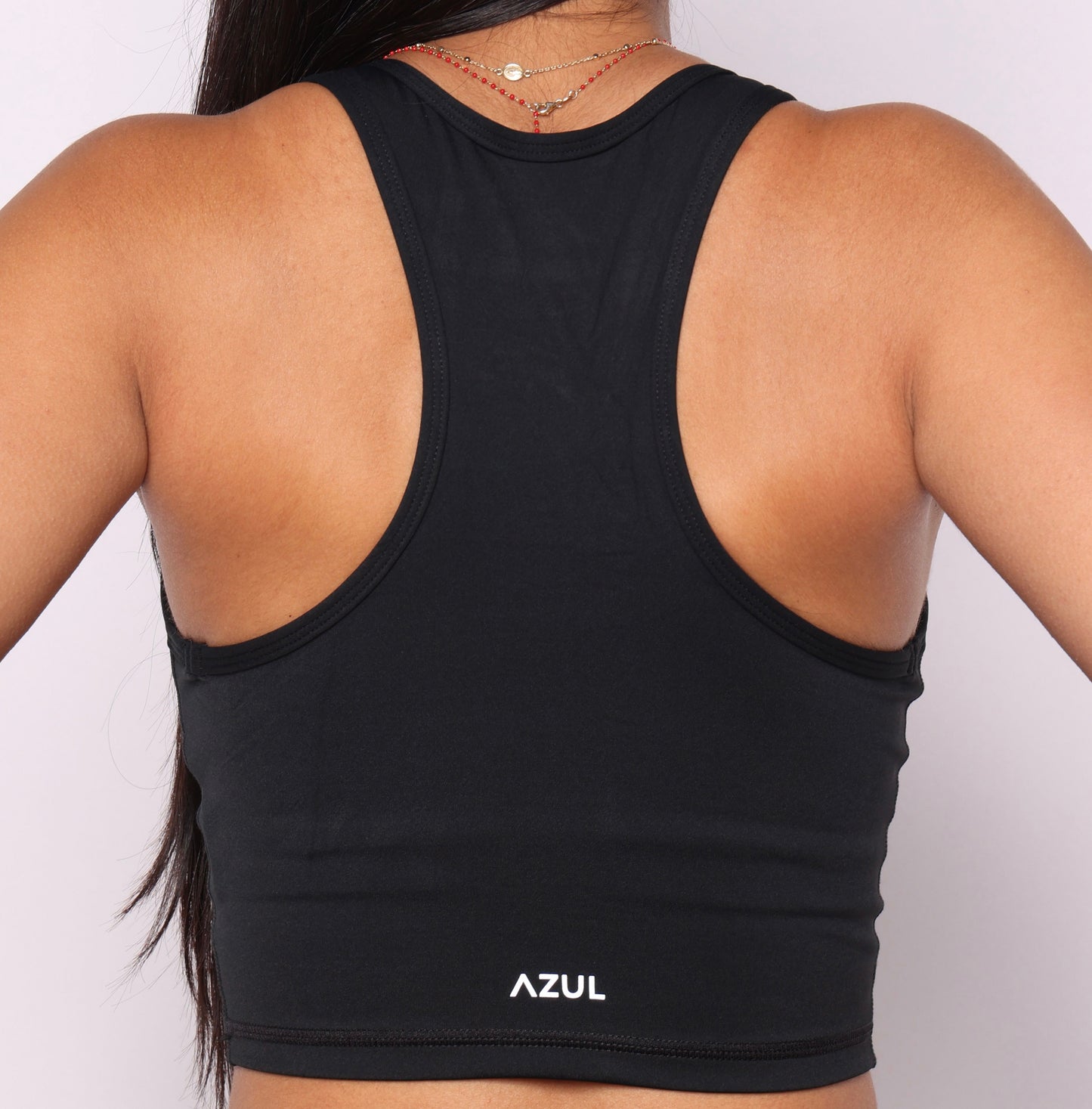 BLACK RAZOR BACK TOP