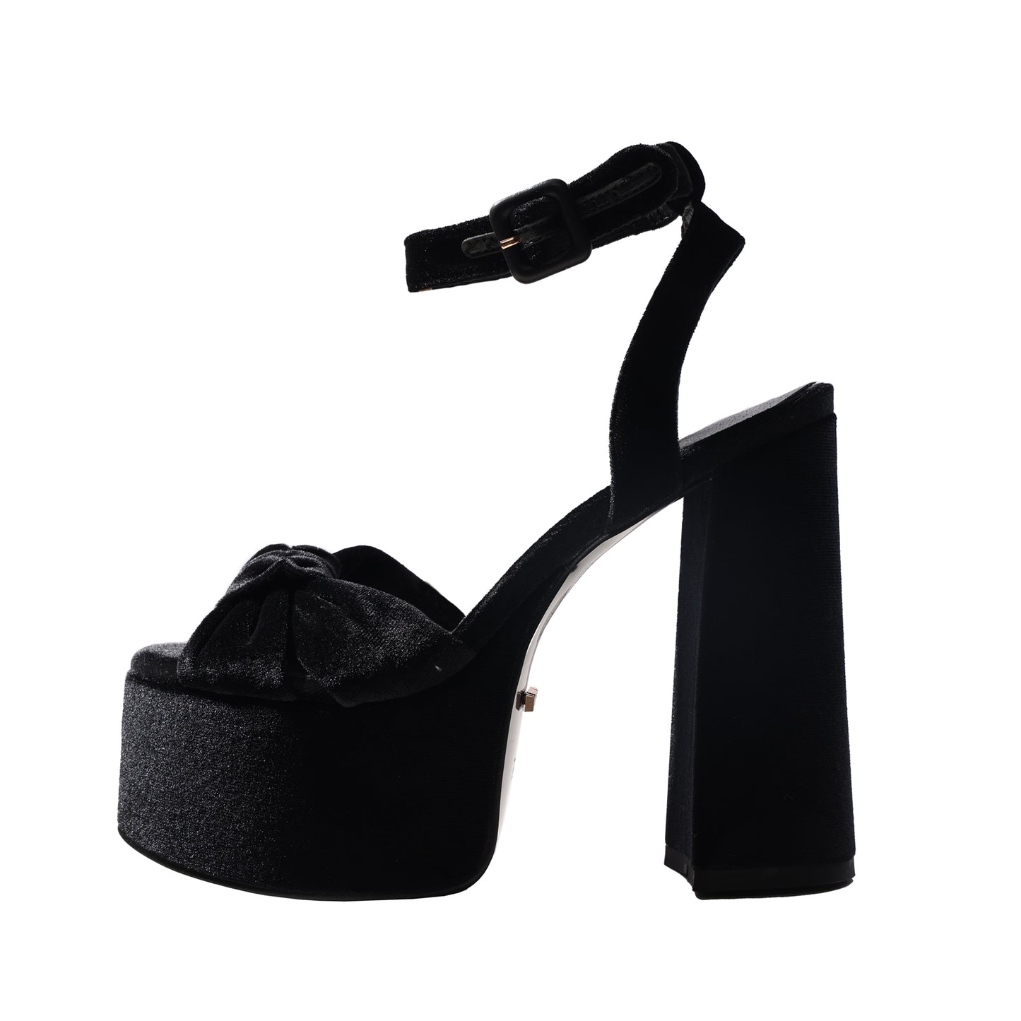 Mayra Black Platform Heel